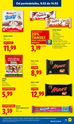 Lidl - gazetka promocyjna Oferta od poniedziałku od poniedziałku 09.02 do środy 11.02 - strona 35