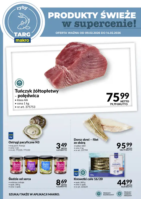 Makro - gazetka promocyjna Targ MAKRO - oferta świeża w super cenach! od poniedziałku 09.02 do soboty 14.02 - strona 4