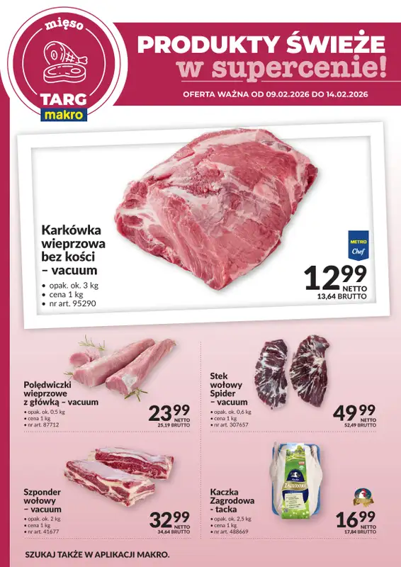 Makro - gazetka promocyjna Targ MAKRO - oferta świeża w super cenach! od poniedziałku 09.02 do soboty 14.02 - strona 2