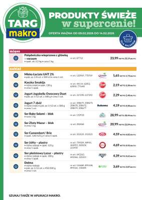 Makro - gazetka promocyjna Targ MAKRO - oferta świeża w super cenach! od poniedziałku 09.02 do soboty 14.02 - strona 7
