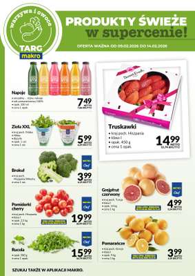 Makro - gazetka promocyjna Targ MAKRO - oferta świeża w super cenach! od poniedziałku 09.02 do soboty 14.02 - strona 5