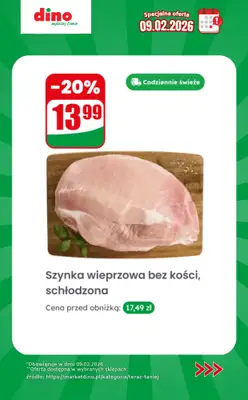 Dino - gazetka promocyjna Specjalna oferta na 09.02.2026 - promocje spoza gazetki od poniedziałku 09.02 do poniedziałku 09.02 - strona 3