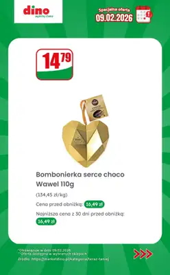 Dino - gazetka promocyjna Specjalna oferta na 09.02.2026 - promocje spoza gazetki od poniedziałku 09.02 do poniedziałku 09.02 - strona 8