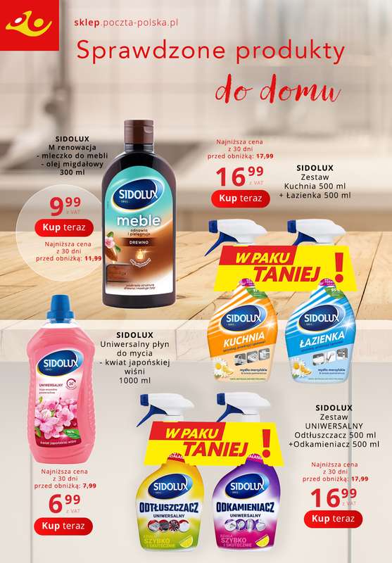 Poczta Polska - gazetka promocyjna Gazetka od poniedziałku 09.02 do niedzieli 22.02 - strona 8