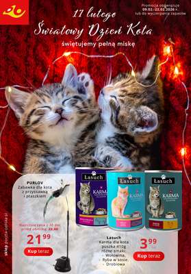 Poczta Polska - gazetka promocyjna Gazetka od poniedziałku 09.02 do niedzieli 22.02