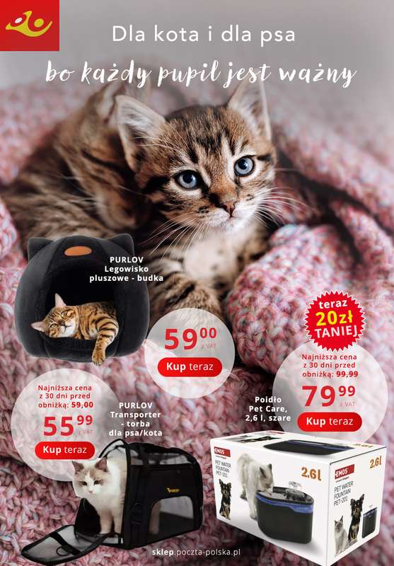 Poczta Polska - gazetka promocyjna Gazetka od poniedziałku 09.02 do niedzieli 22.02 - strona 3