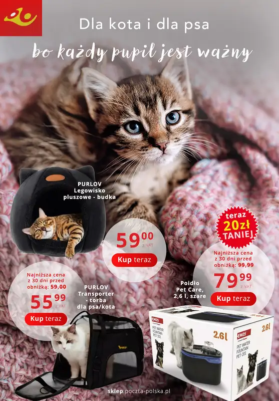 Poczta Polska - gazetka promocyjna Gazetka od poniedziałku 09.02 do niedzieli 22.02 - strona 3