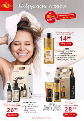 Poczta Polska - gazetka promocyjna Gazetka od poniedziałku 09.02 do niedzieli 22.02 - strona 4