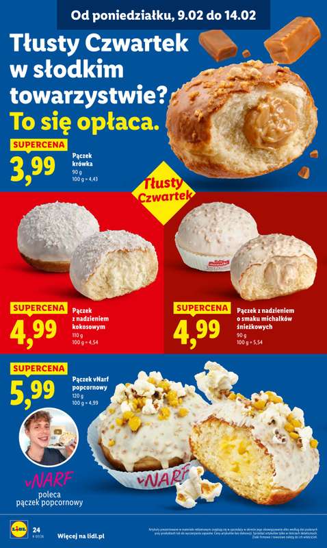 Lidl - gazetka promocyjna Oferta od poniedziałku od poniedziałku 09.02 do środy 11.02 - strona 24