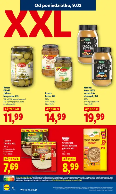 Lidl - gazetka promocyjna Oferta od poniedziałku od poniedziałku 09.02 do środy 11.02 - strona 32
