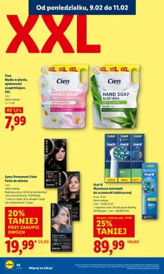 Lidl - gazetka promocyjna Oferta od poniedziałku od poniedziałku 09.02 do środy 11.02 - strona 44