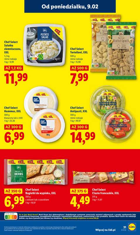Lidl - gazetka promocyjna Oferta od poniedziałku od poniedziałku 09.02 do środy 11.02 - strona 31