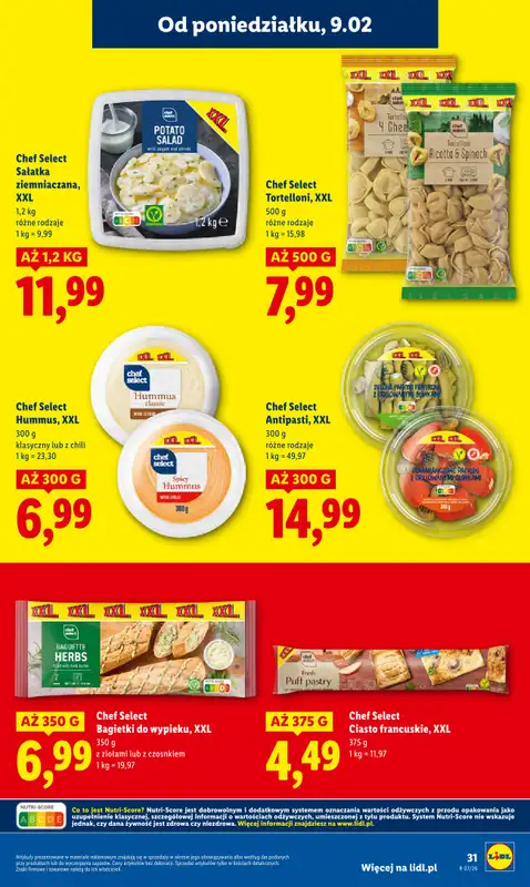 Lidl - gazetka promocyjna Oferta od poniedziałku od poniedziałku 09.02 do środy 11.02 - strona 31