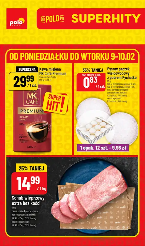 POLOmarket - gazetka promocyjna Super hity  