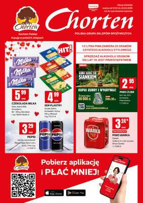 Chorten - gazetka promocyjna Gazetka Podlaskie Market od czwartku 12.02 do niedzieli 22.02