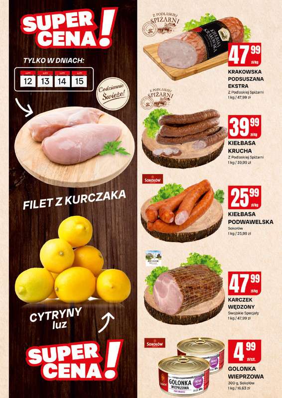 Chorten - gazetka promocyjna Gazetka Podlaskie Market od czwartku 12.02 do niedzieli 22.02 - strona 2