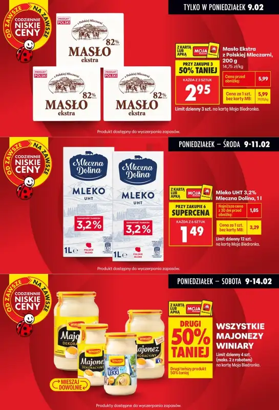 Biedronka - gazetka promocyjna Biedronkowe oszczędności   - strona 2