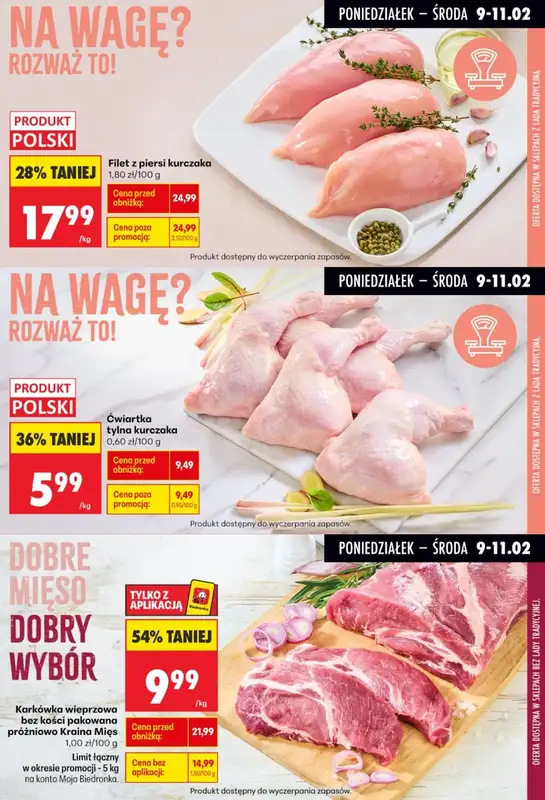 Biedronka - gazetka promocyjna Biedronkowe oszczędności od poniedziałku 09.02 do środy 11.02 - strona 5