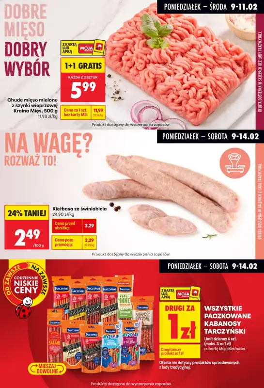 Biedronka - gazetka promocyjna Biedronkowe oszczędności od poniedziałku 09.02 do środy 11.02 - strona 6