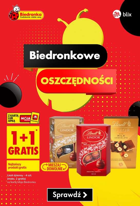 Biedronka - gazetka promocyjna Biedronkowe oszczędności od poniedziałku 09.02 do środy 11.02