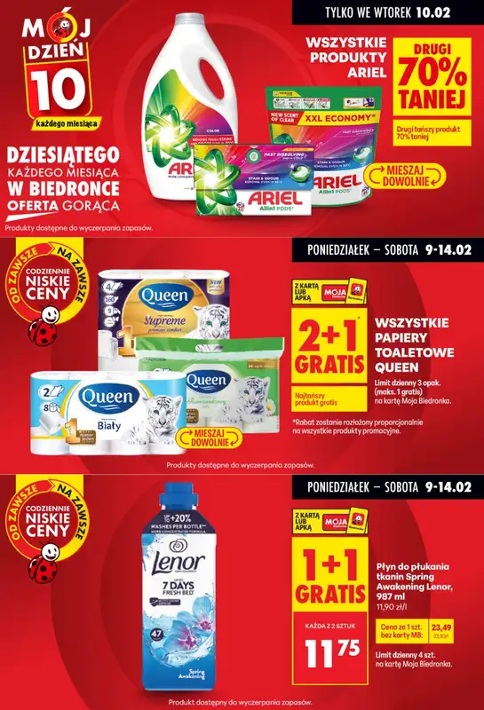 Biedronka - gazetka promocyjna Biedronkowe oszczędności od poniedziałku 09.02 do środy 11.02 - strona 8