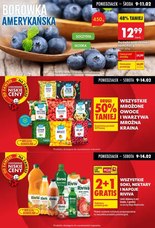 Biedronka - gazetka promocyjna Biedronkowe oszczędności od poniedziałku 09.02 do środy 11.02 - strona 4