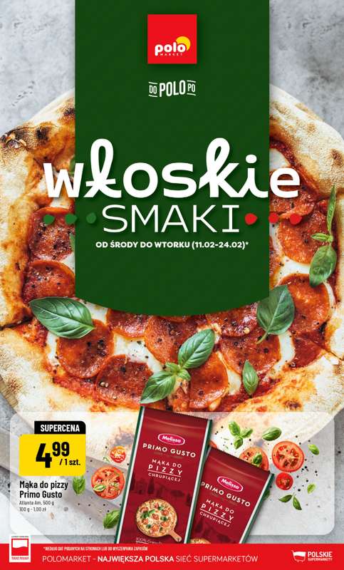 POLOmarket - gazetka promocyjna Katalog Włoskie Smaki od środy 11.02 do wtorku 24.02
