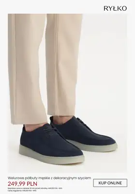 Ryłko - gazetka promocyjna Wiosenne obuwie męskie od poniedziałku 09.02  - strona 5