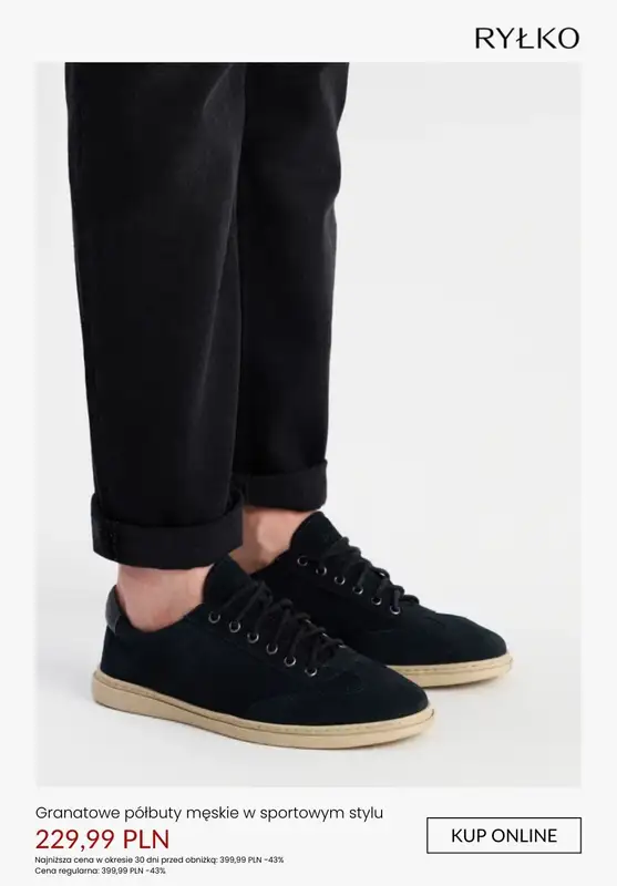 Ryłko - gazetka promocyjna Wiosenne obuwie męskie od poniedziałku 09.02  - strona 7
