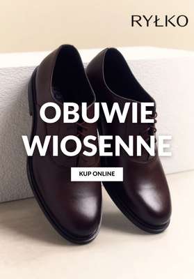 Ryłko - gazetka promocyjna Wiosenne obuwie męskie od poniedziałku 09.02 