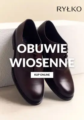 Ryłko - gazetka promocyjna Wiosenne obuwie męskie od poniedziałku 09.02 