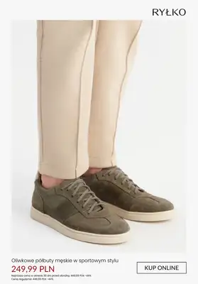 Ryłko - gazetka promocyjna Wiosenne obuwie męskie od poniedziałku 09.02  - strona 8