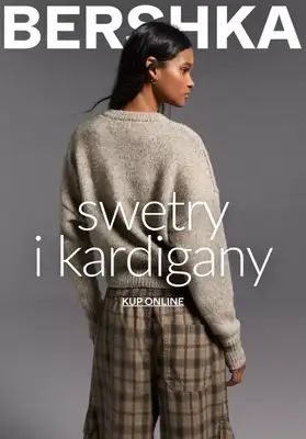 Bershka - gazetka promocyjna SWETRY i KARDIGANY damskie od poniedziałku 09.02 