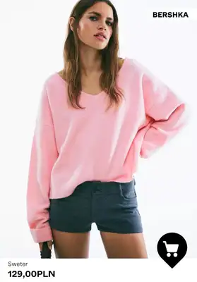 Bershka - gazetka promocyjna SWETRY i KARDIGANY damskie od poniedziałku 09.02  - strona 8