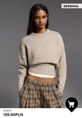 Bershka - gazetka promocyjna SWETRY i KARDIGANY damskie od poniedziałku 09.02  - strona 10