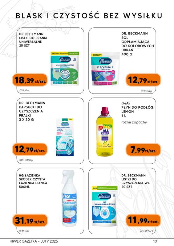 HIPPER.pl - gazetka promocyjna Gazetka od poniedziałku 09.02 do niedzieli 22.02 - strona 10