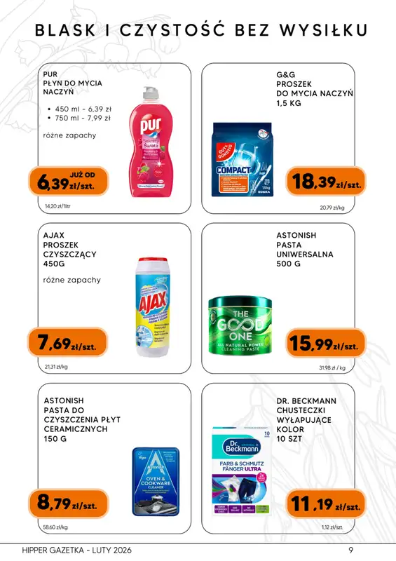 HIPPER.pl - gazetka promocyjna Gazetka od poniedziałku 09.02 do niedzieli 22.02 - strona 9