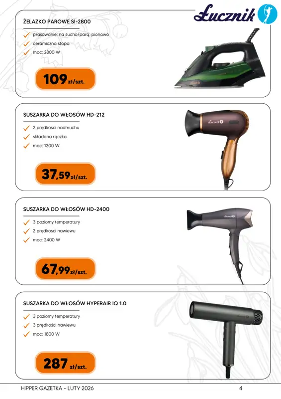 HIPPER.pl - gazetka promocyjna Gazetka od poniedziałku 09.02 do niedzieli 22.02 - strona 4