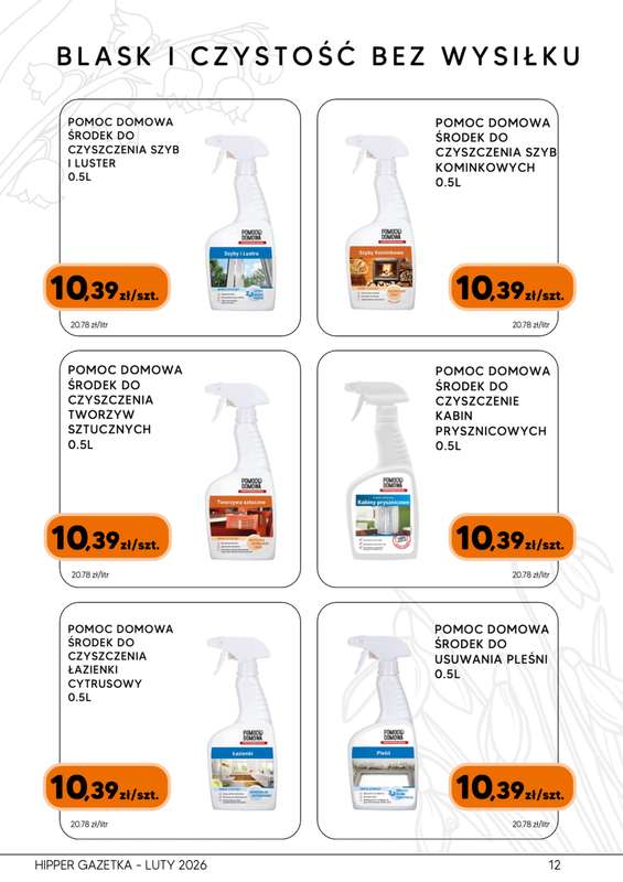 HIPPER.pl - gazetka promocyjna Gazetka od poniedziałku 09.02 do niedzieli 22.02 - strona 12