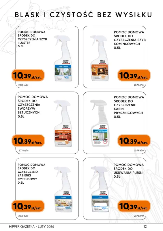 HIPPER.pl - gazetka promocyjna Gazetka od poniedziałku 09.02 do niedzieli 22.02 - strona 12