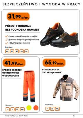 HIPPER.pl - gazetka promocyjna Gazetka od poniedziałku 09.02 do niedzieli 22.02 - strona 15