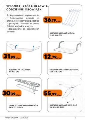 HIPPER.pl - gazetka promocyjna Gazetka od poniedziałku 09.02 do niedzieli 22.02 - strona 5