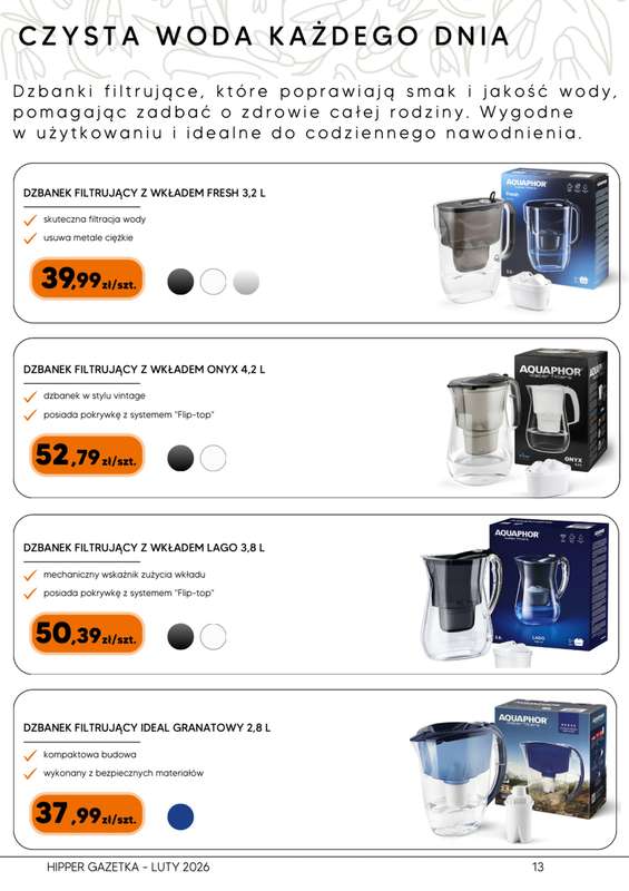 HIPPER.pl - gazetka promocyjna Gazetka od poniedziałku 09.02 do niedzieli 22.02 - strona 13