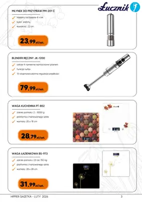 HIPPER.pl - gazetka promocyjna Gazetka od poniedziałku 09.02 do niedzieli 22.02 - strona 3