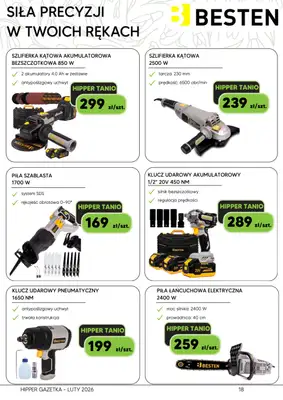 HIPPER.pl - gazetka promocyjna Gazetka od poniedziałku 09.02 do niedzieli 22.02 - strona 18