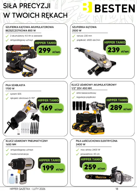 HIPPER.pl - gazetka promocyjna Gazetka od poniedziałku 09.02 do niedzieli 22.02 - strona 18