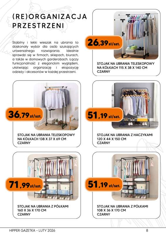 HIPPER.pl - gazetka promocyjna Gazetka od poniedziałku 09.02 do niedzieli 22.02 - strona 8