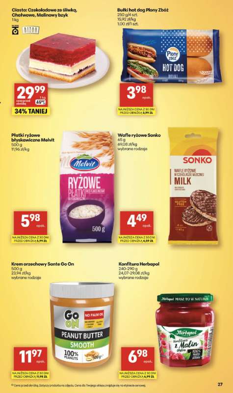 Delikatesy Centrum - gazetka promocyjna Gazetka  do środy 18.02 - strona 27