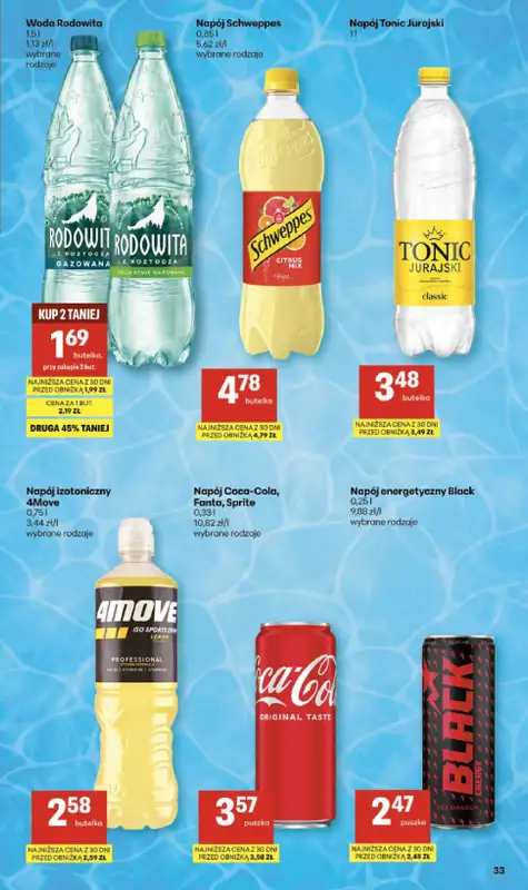 Delikatesy Centrum - gazetka promocyjna Gazetka  do środy 18.02 - strona 33