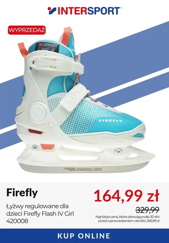 Igrzyska Olimpijskie - gazetka promocyjna Intersport | Łyżwy do 50% taniej! od poniedziałku 09.02 do piątku 20.02 - strona 3